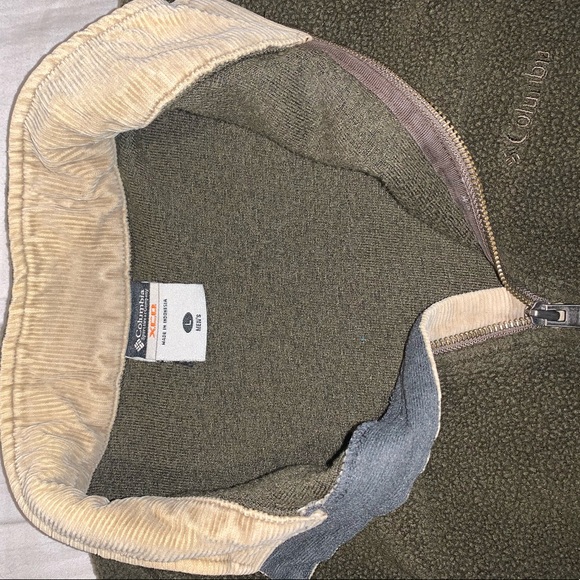 Men’s Columbia Large 3/4 Zip Pullover Jacket - Picture 5 of 5